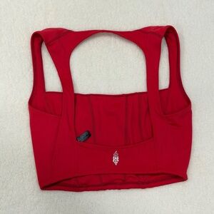 Free People Women’s Red Top